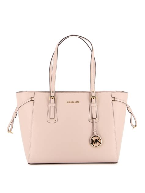 michael kors voyager tote pink